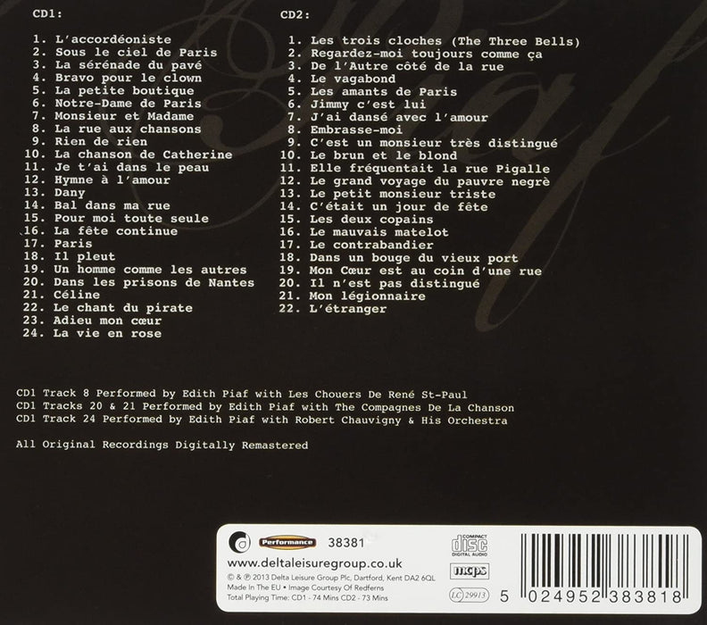 Edith Piaf - Hymne A L`Amour (2 Cd)