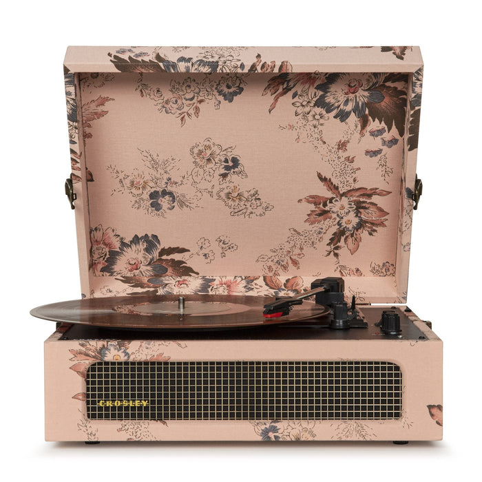 Voyager Portable Turntable Floral Now Wi