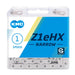 KMC Z1eHX Narrow Silver 112L cycle bike chain