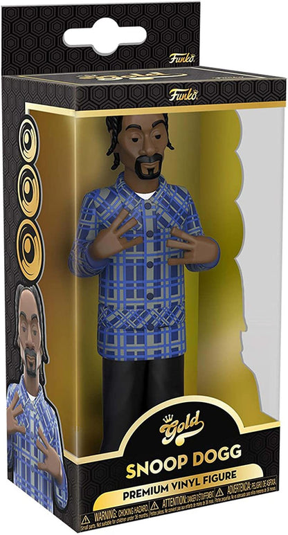 Funko Gold Vinyl: Snoop Dogg, 5 Inch Premium Vinyl Figure with Chase (Styles May Vary) Standard