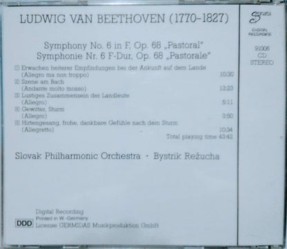 Ludwig Van Beethoven - Symphony No 6 In F Op 68 Pastoral