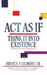 Act as If