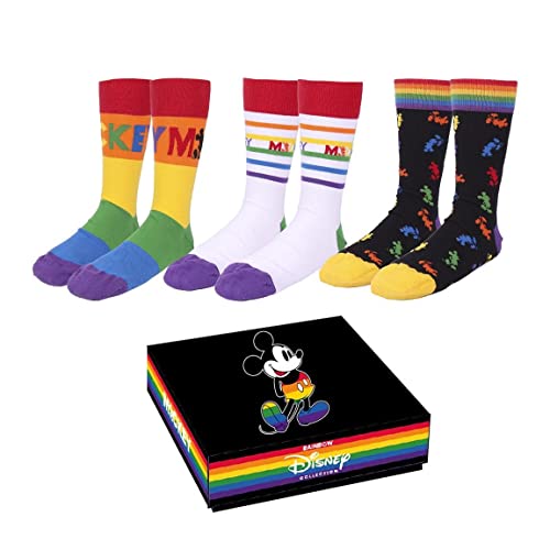 DISNEY - Pride - 3 Pairs socks pack (UK Size 6.5-1