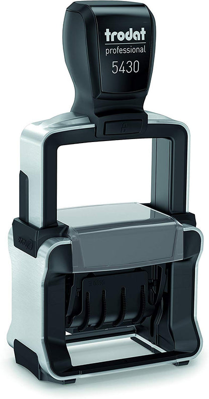 Trodat Professional 5430/L Self-Inking Date with Commercial Texts – Receipt – PAGATE – Registered