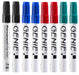 Genie Permanent Marker Pack of 8 1-5 mm Chisel tip