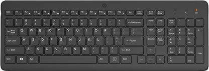 Hp 225 - Keyboard - 2.5-Zone Layout - Wireless - 2.4 Ghz - Uk - Black