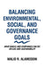 Balancing Environmental, Social, and Governance Goals