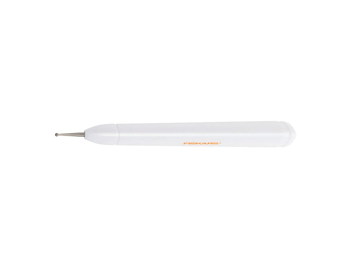Fiskars Stylus Folding Pen, For Creating 3D Shapes, Weight: 40 g, Plastic, White, 1059569