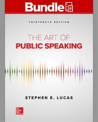 Gen Combo Looseleaf the Art of Public Speaking; Connect Access Card