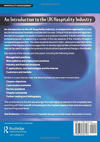 Introduction to the UK Hospitality Industry: A Comparative Approach