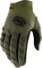 100% Airmatic Gloves Army Green L