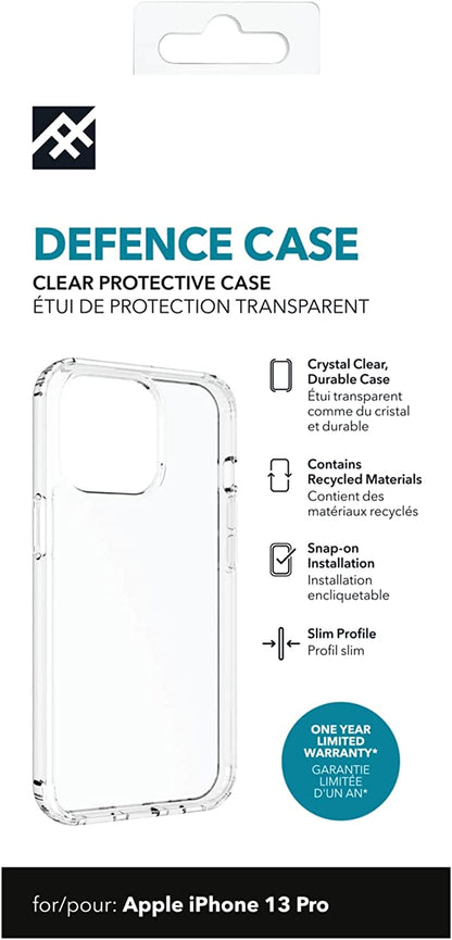 Ifrogz Defence - Back Cover For Mobile Phone - Clear - For Apple Iphone 13 Pro