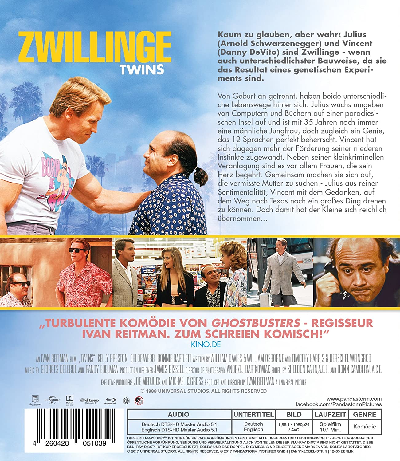 ZWILLINGE-TWINS - MOVIE [Blu-ray] [1988]
