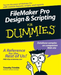 Wiley FileMaker Pro Design & Scripting For Dummies software manual English 384 pages