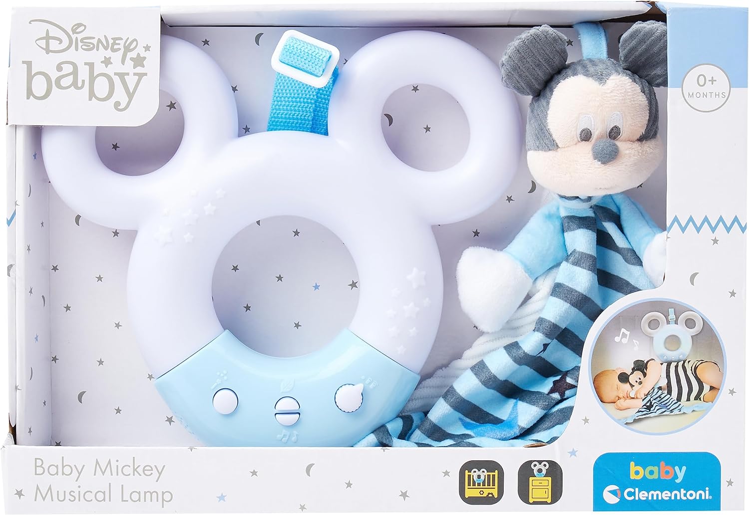 Clementoni: Baby - Baby Mickey Lampada Notturna
