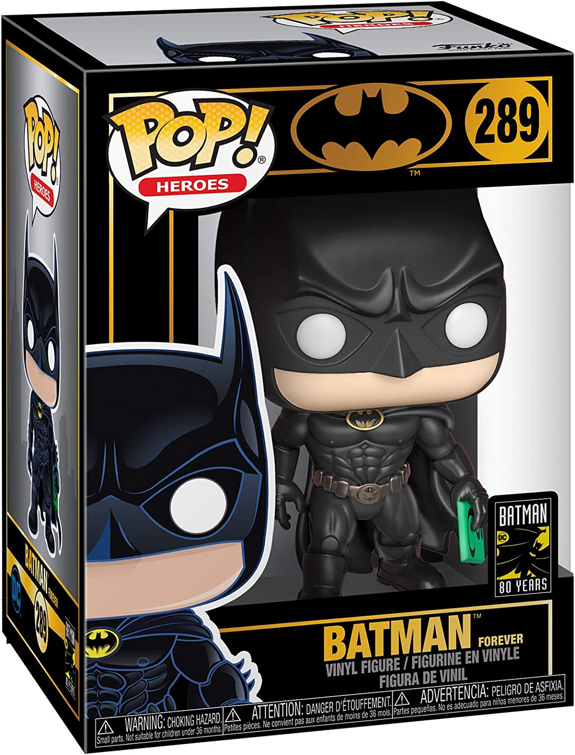 Funko POP! Heroes 80th-Batman - (1995) - DC Comics - Collectable Vinyl Figure - Gift Idea - Official Merchandise - Toys for Kids & Adults - Comic Books Fans - Model Figure for Collectors and Display Standard