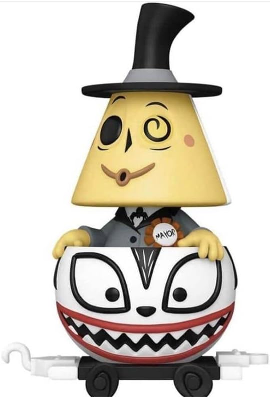 Funko POP! Disney: Nightmare Before Christmas Train-Mayor In Ghost Cart - the Nightmare Before Christmas - Amazon Exclusive - Collectable Vinyl Figure - Gift Idea - Official Merchandise - Movies Fans POP Mayor in Ghost Cart