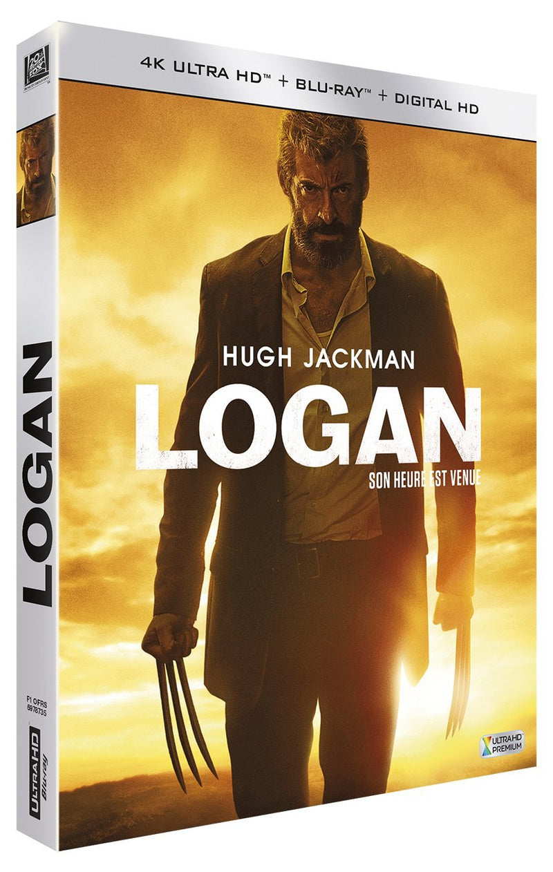 Logan – Blu-ray 4K (version cinéma + version noir & blanc) + Blu-ray (version cinéma) + DHD