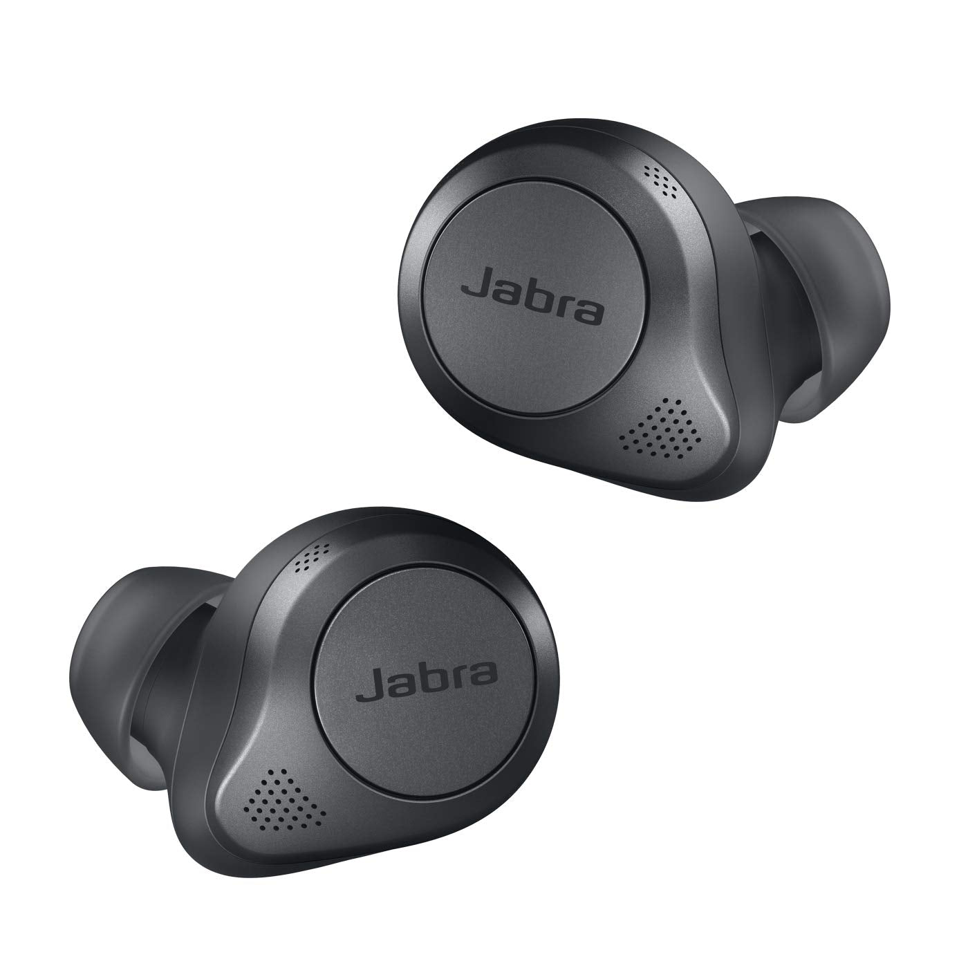 Jabra Elite 85t True Wireless Earbuds - Jabra Advanced Active Noise Cancellation with Long Battery Life and Powerful Speakers - Wireless Charging Case - Grey Elite 85t Single Gray