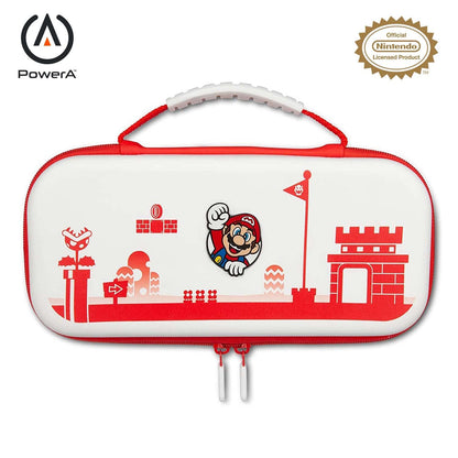 PowerA Protection Case for Nintendo Switch - OLED Model, Nintendo Switch or Nintendo Switch Lite - Mario Red/White