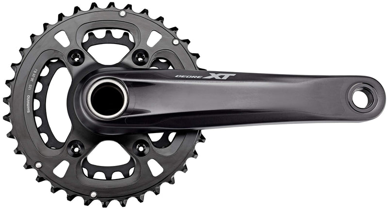 Shimano Deore XT FC-M8120 XT chainset, double 36/26, 12-speed, 51.8 mm chainline, 165 mm