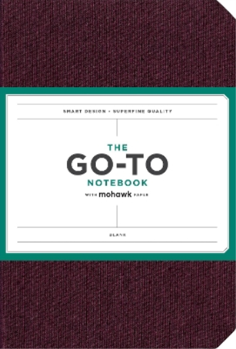 Go-To Notebook with Mohawk Paper, Mulberry Wine Blank