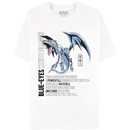 Yu-Gi-Oh! T-Shirt Blue-Eyes White Dragon GroBe M
