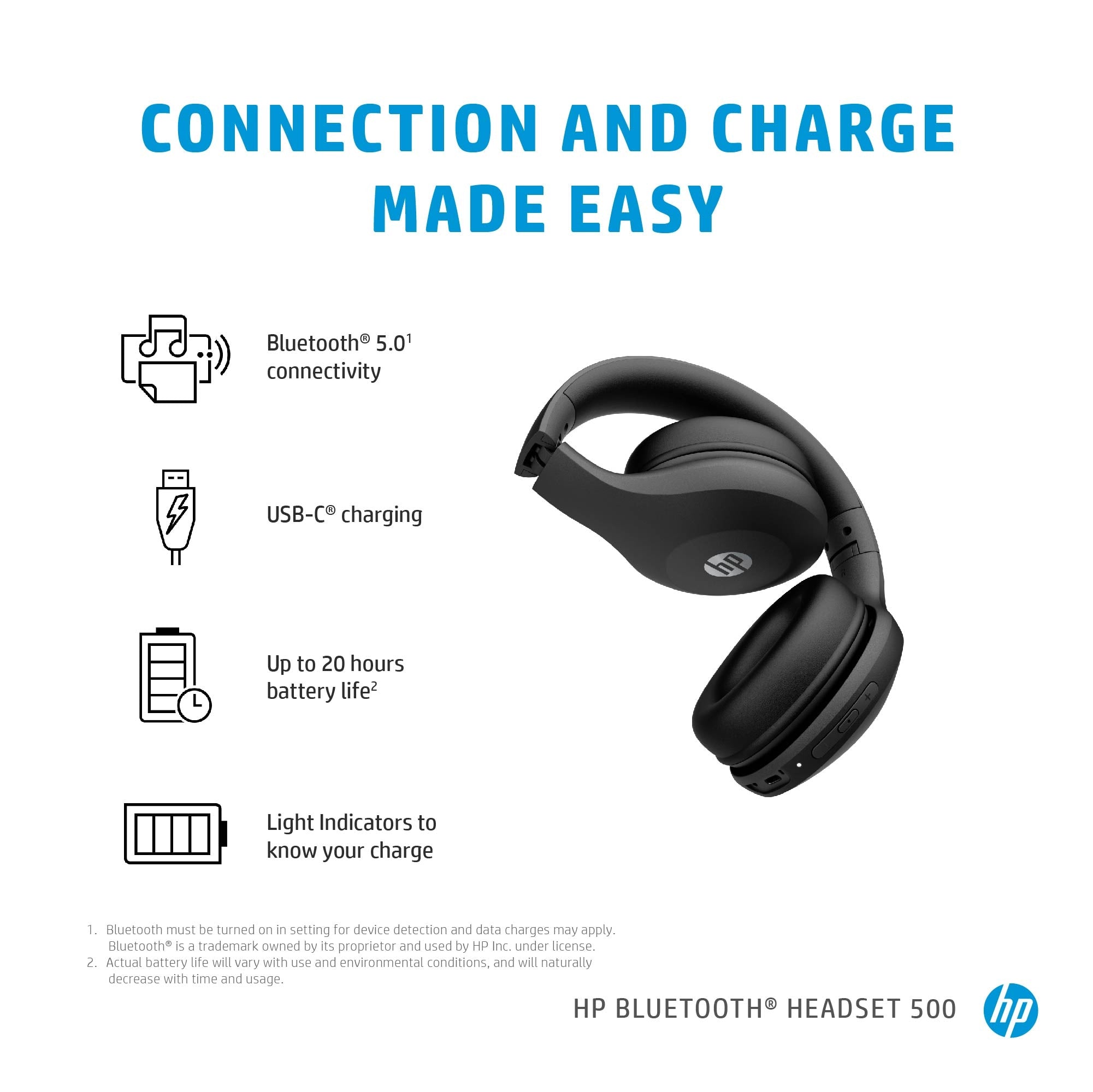 Hp Bluetooth Headset 500