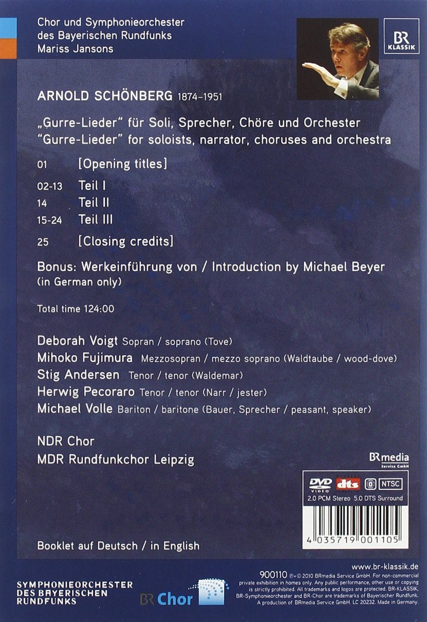Schoenberg: Gurre-Lieder [DVD] [2011] [NTSC]