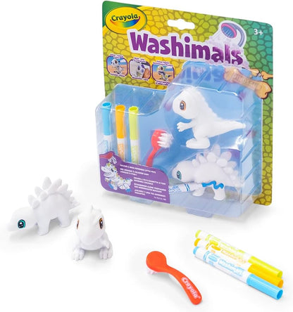CRAYOLA - Washimals Dino, Dinosaur Refill Set, Game and Gift for Children, from 3 Years, 74-7513 dinosaurs