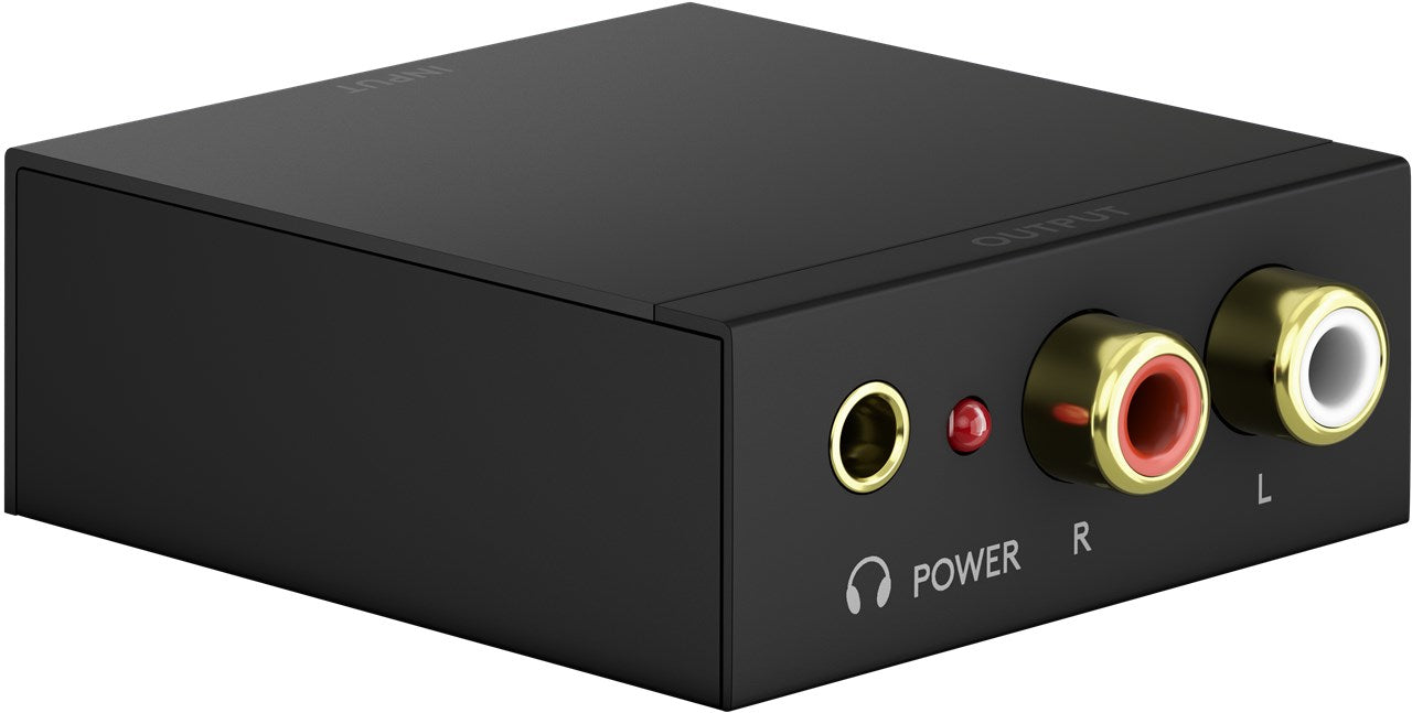 goobay Digital-Analog-Wandler 192 kHz Media Conver