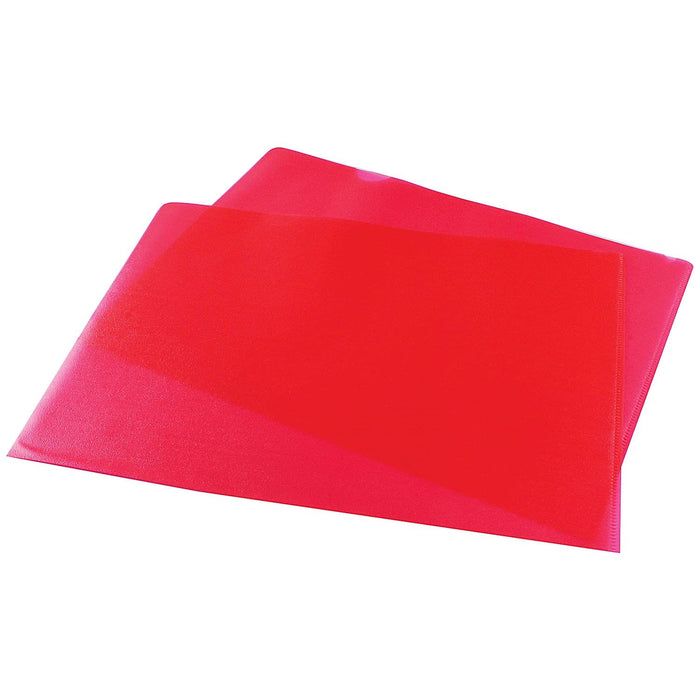 Wb Cut Flush Folder Red Lf80Rbg100P100