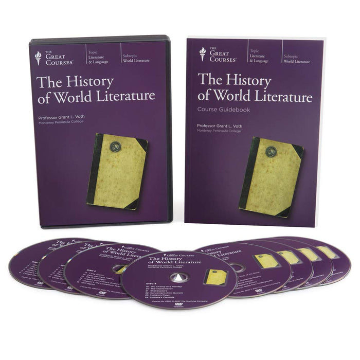 History Of World Literature -Dvd+Book