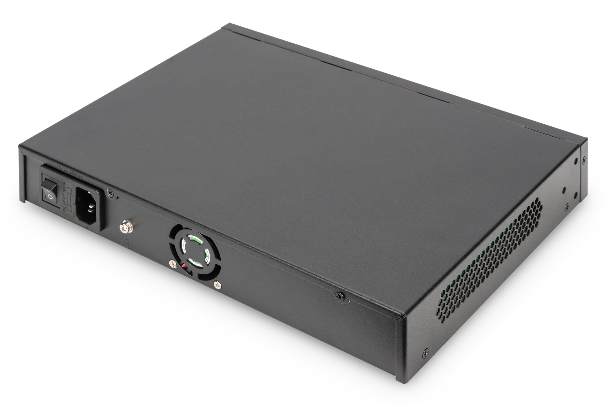 Digitus 8 Port Gigabit PoE Switch, 19 Inch, Unmanaged, 2 SFP Uplink