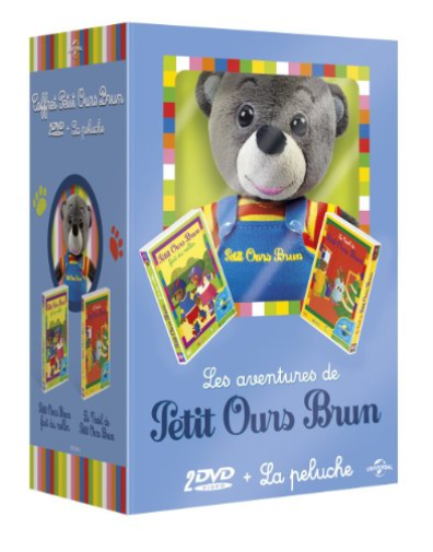 Coffret petit ours brun
