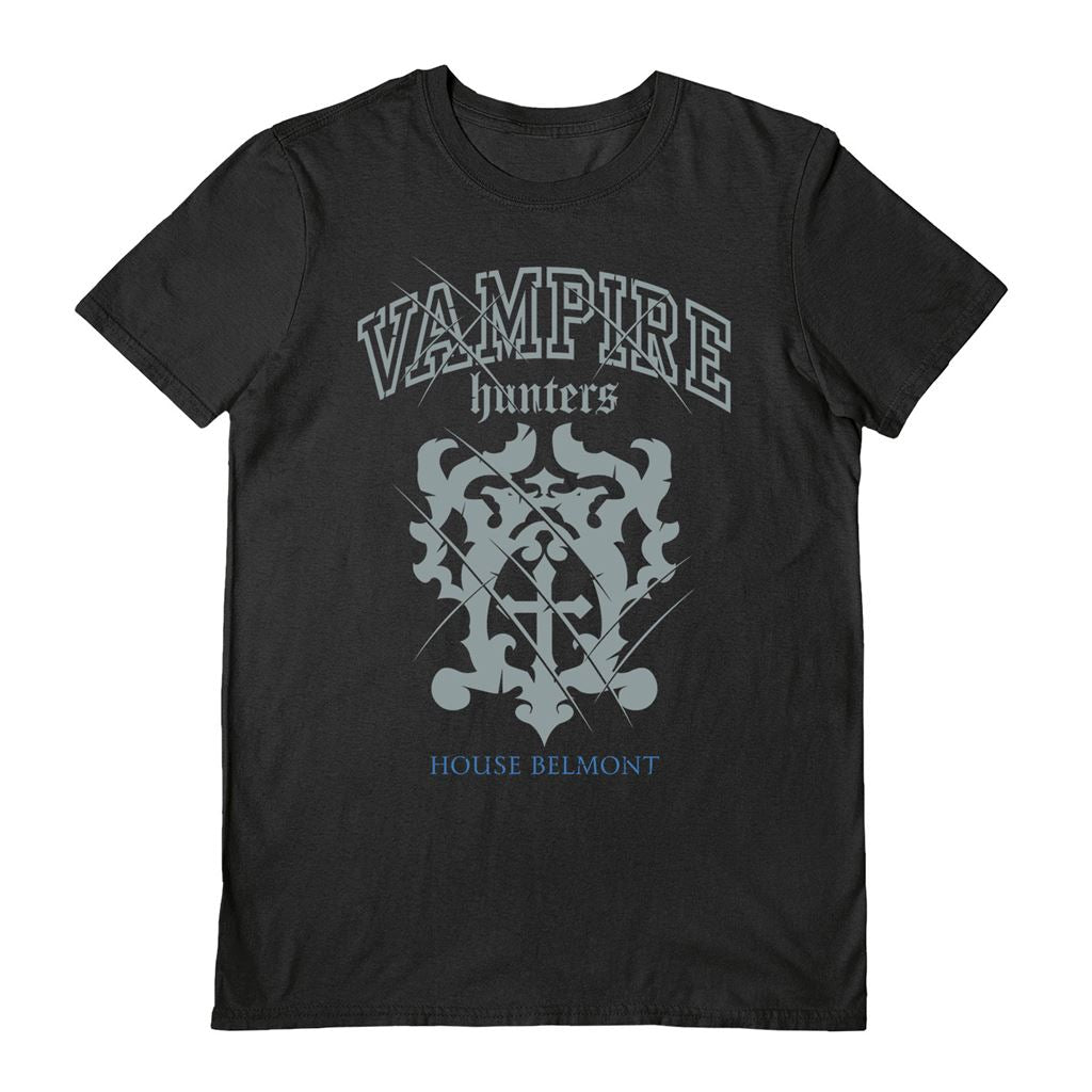 CASTLEVANIA (VAMPIRE HUNTERS) BLACK UNISEX T-SHIRT MEDIUM
