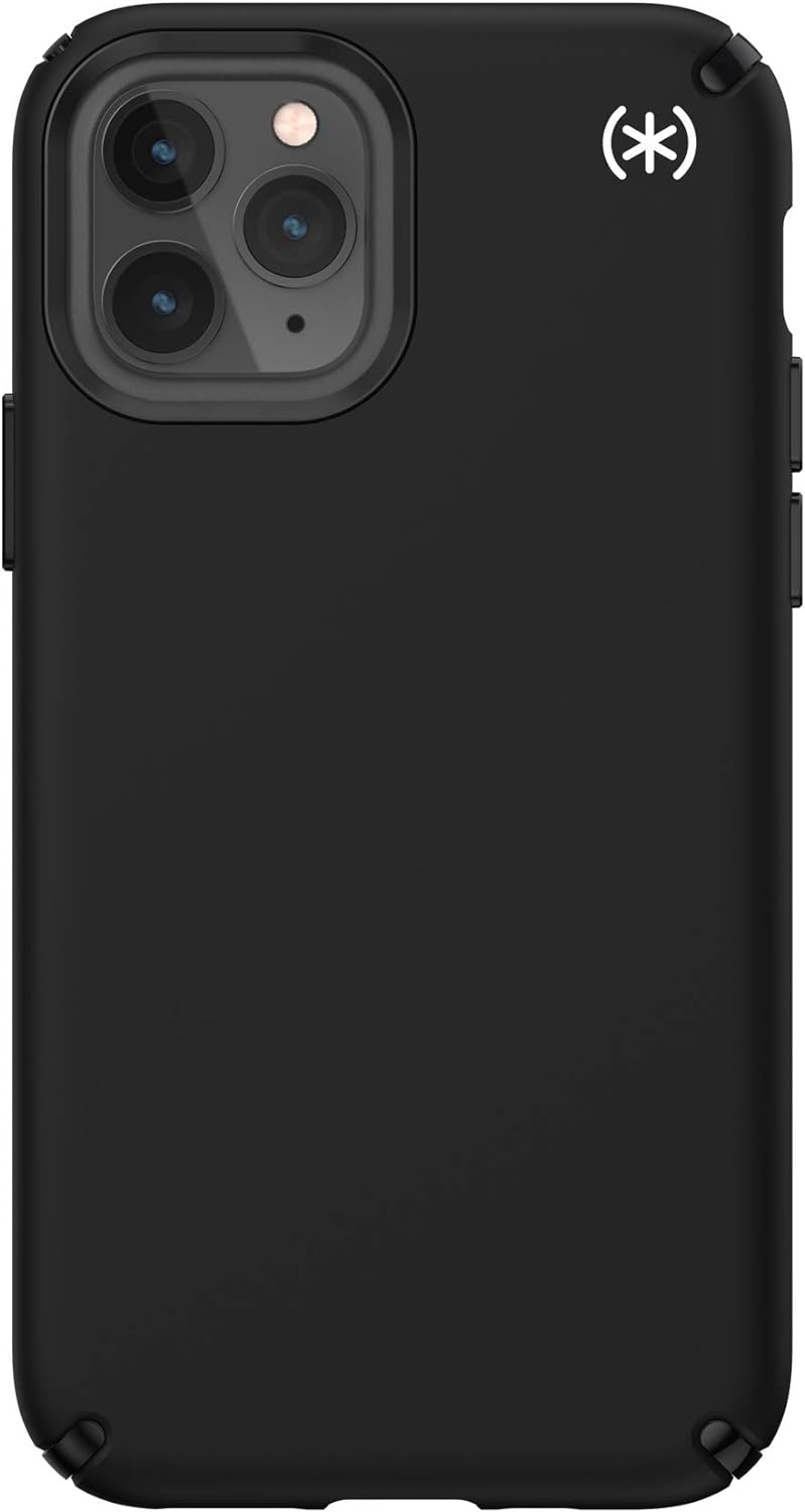 Speck Products Presidio2 PRO iPhone 11 Pro Case, Black/Black/White