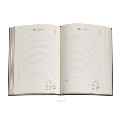 Oceania (Diamond Rosette) Midi 12-month Day-at-a-Time Dayplanner 2024