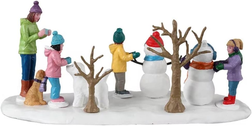 Lemax Village Collection Snowmen Friends