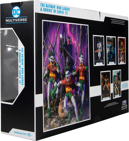 McFarlane TM15456 DC Collector Multipack-Batman WHO Laughs W/Robins of EARTH-22, Multicolor Single