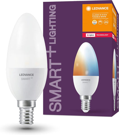 LEDVANCE LED-Lampe SMART+ ZB CANDLE 40 TW E14 5 W