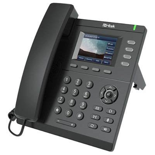 tiptel Htek UC921G Telefon schwarz