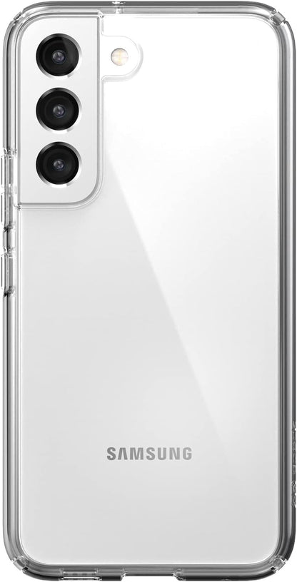Speck Products Presidio Perfect Clear Samsung Galaxy S22 Case, Clear/Clear Presidio Perfect Clear Clear