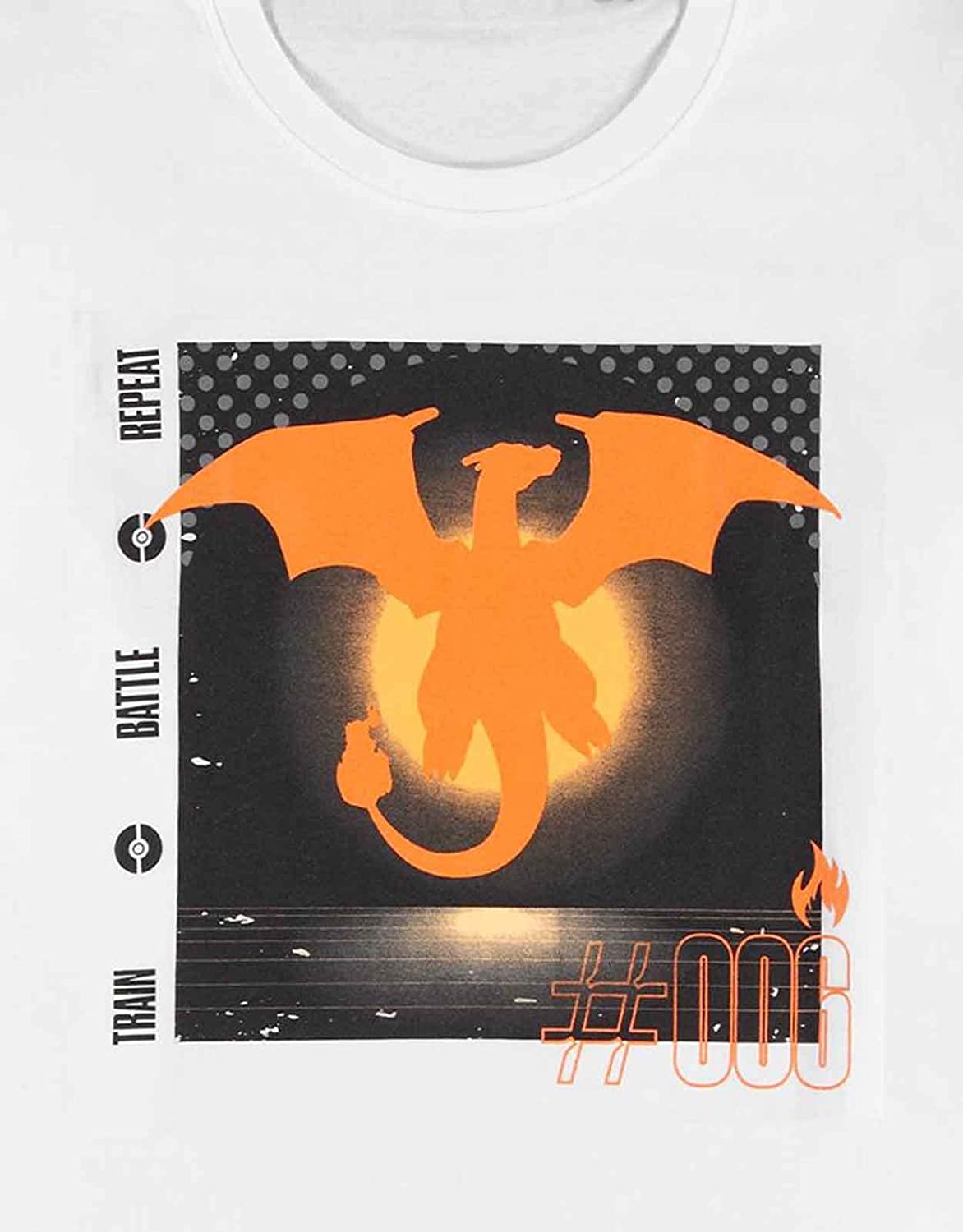 DIFUZED Pokemon - Dracaufeu - T-Shirt Homme (M)