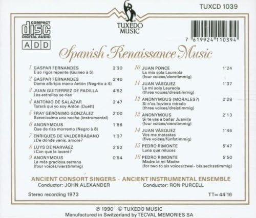 Spanish Renaissance Music