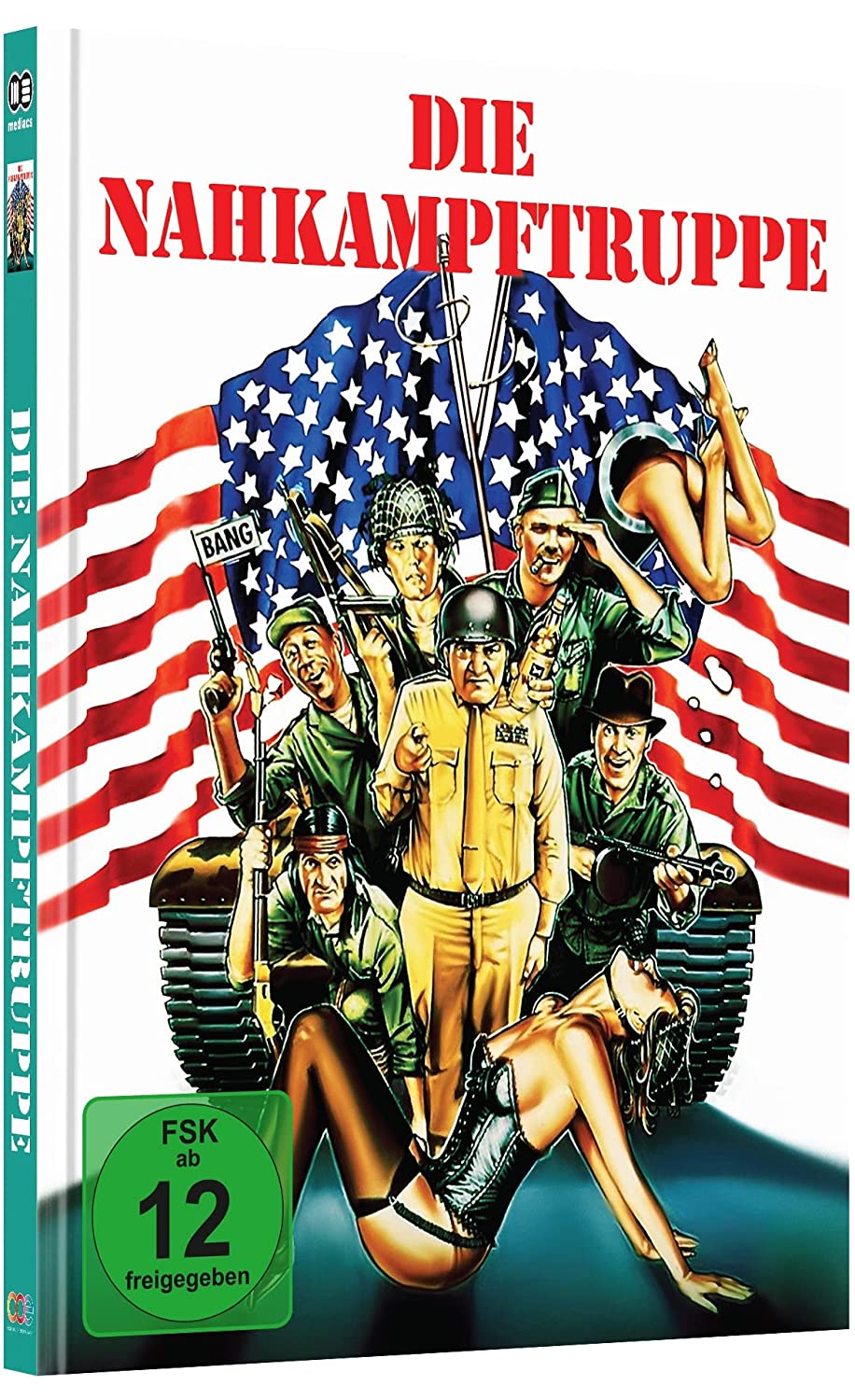 Die Nahkampftruppe - Mediabook - Cover B - Limited Edition auf 500 Stück (Blu-ray+DVD)