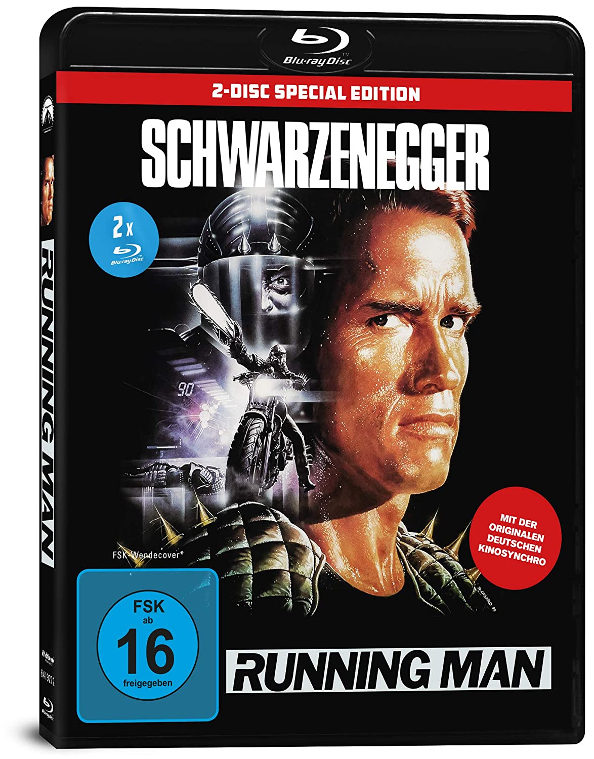 Running Man - Uncut (2-Disc Softbox inkl. Bonus) (+ Bonus-Blu-Ray)