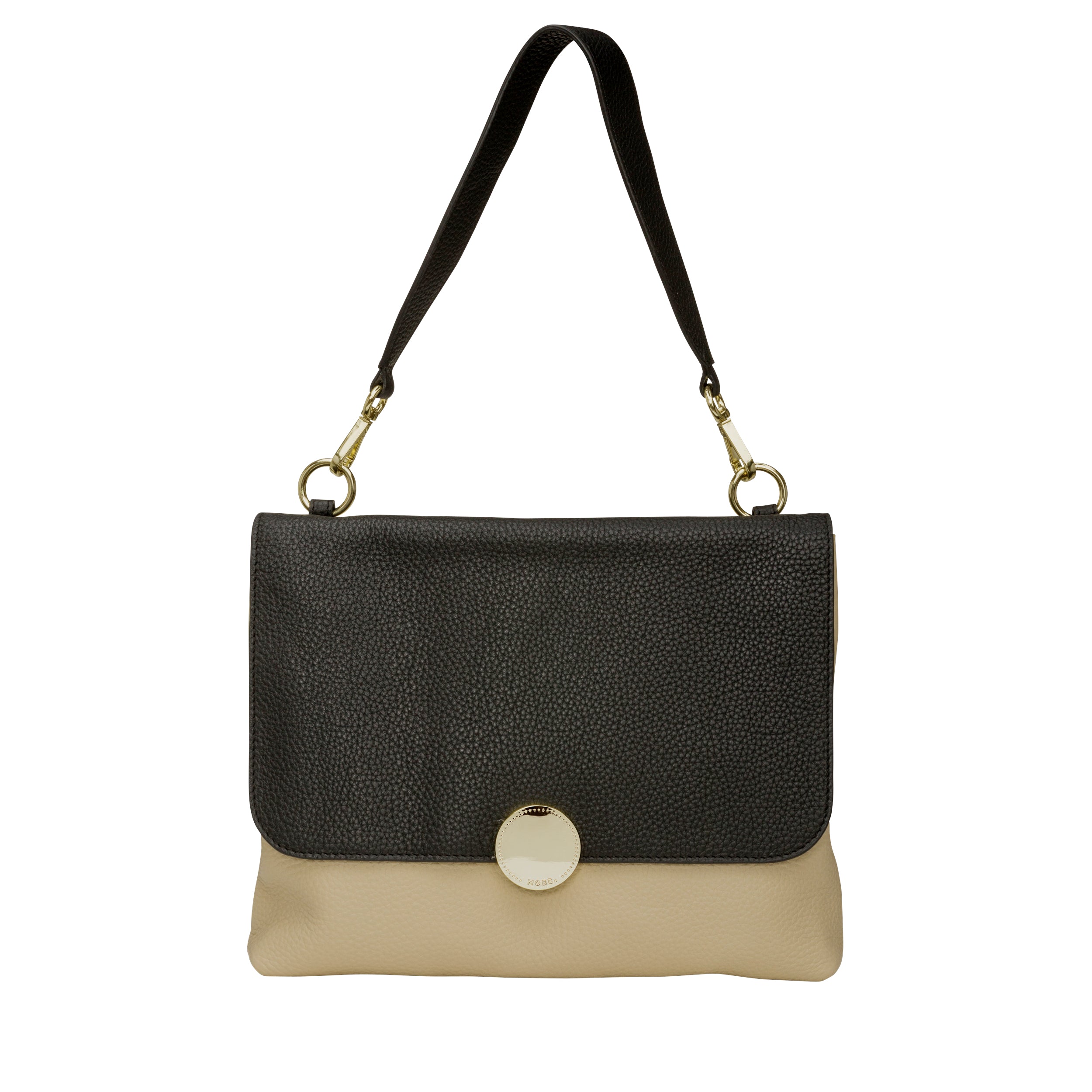 dbramante1928 Florence - Cross Body Bag - M - N. Black/Sahara S.