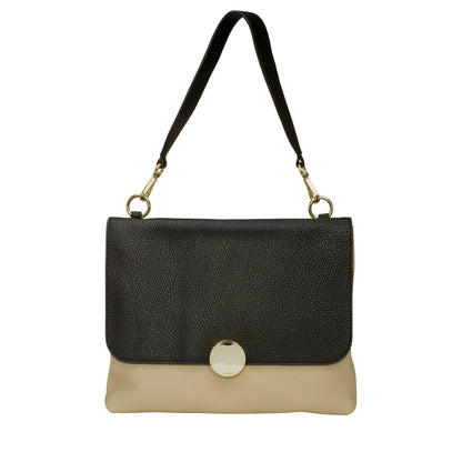 dbramante1928 Florence - Cross Body Bag - M - N. Black/Sahara S.