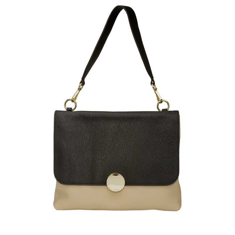 dbramante1928 Florence - Cross Body Bag - M - N. Black/Sahara S.